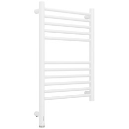 Полотенцесушитель электрический Сунержа Богема 3.1 П11 300x720 мм (прямая перемычка) 30-6004-6040 L, белый матовый - фото 