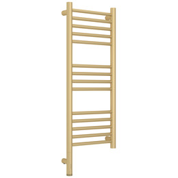 Полотенцесушитель электрический Сунержа Богема 3.1 П14 300x920 мм (прямая перемычка) 022-6004-8030 L, шампань матовый - фото 