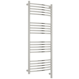 Полотенцесушитель электрический Сунержа Богема 3.1 П20 500x1320 мм (выгнутая перемычка) 00-6003-1250 R, хром - фото 