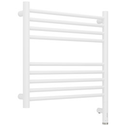 Полотенцесушитель электрический Сунержа Богема 3.1 П9 500x620 мм (прямая перемычка) 30-6005-5050 R, белый матовый - фото 