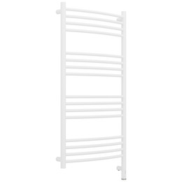 Полотенцесушитель электрический Сунержа Богема 3.1 П16 500x1120 мм (выгнутая перемычка) 30-6003-1050 R, белый матовый - фото 