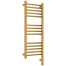 Полотенцесушитель электрический Сунержа Богема 3.1 П14 300x920 мм (прямая перемычка) 03-6005-8030 R, золото - фото 