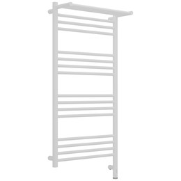 Полотенцесушитель электрический Сунержа Богема 3.1 с полкой П16 500x1120 мм 30-6007-1050 R, белый матовый - фото 