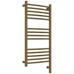 Полотенцесушитель электрический Сунержа Богема 3.1 П14 400x920 мм (выгнутая перемычка) 05-6003-8040 R, состаренная бронза - фото 