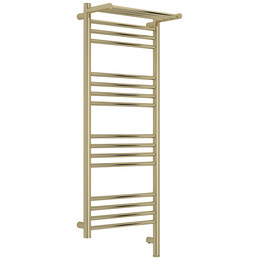 Полотенцесушитель электрический Сунержа Богема 3.1 с полкой П16 400x1120 мм 020-6007-1040 R, шампань - фото 