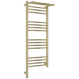 Полотенцесушитель электрический Сунержа Богема 3.1 с полкой П16 400x1120 мм 020-6006-1040 L, шампань - фото 