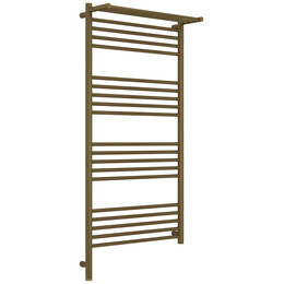 Полотенцесушитель электрический Сунержа Богема 3.1 с полкой П20 600x1320 мм 05-6006-1260 L, состаренная бронза - фото 