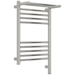 Полотенцесушитель электрический Сунержа Богема 3.1 с полкой П10 400x720 мм 00-6007-6040 R, хром - фото 