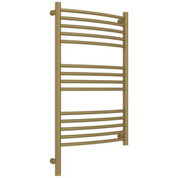 Полотенцесушитель электрический Сунержа Богема 3.1 П14 500x920 мм (выгнутая перемычка) 032-6002-8050 L, золото матовое - фото 