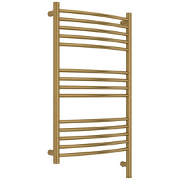 Полотенцесушитель электрический Сунержа Богема 3.1 П14 500x920 мм (выгнутая перемычка) 051-6003-8050 R, состаренная латунь - фото 