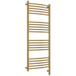 Полотенцесушитель электрический Сунержа Богема 3.1 П20 500x1320 мм (выгнутая перемычка) 051-6003-1250 R, состаренная латунь - фото 