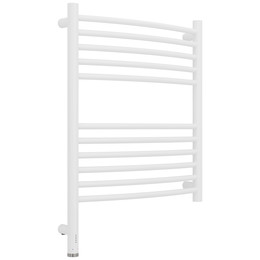 Полотенцесушитель электрический Сунержа Богема 3.1 П11 500x720 мм (выгнутая перемычка) 30-6002-6050 L, белый матовый - фото 