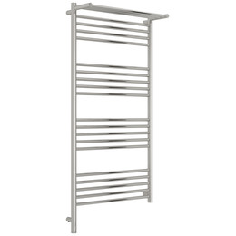 Полотенцесушитель электрический Сунержа Богема 3.1 с полкой П20 600x1320 мм 00-6006-1260 L, хром - фото 