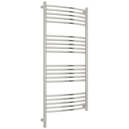 Полотенцесушитель электрический Сунержа Богема 3.1 П20 600x1320 мм (выгнутая перемычка) 00-6002-1260 L, хром - фото 