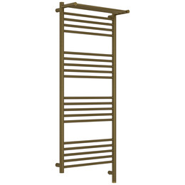 Полотенцесушитель электрический Сунержа Богема 3.1 с полкой П20 500x1320 мм 05-6007-1250 R, состаренная бронза - фото 