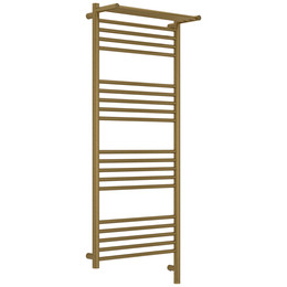 Полотенцесушитель электрический Сунержа Богема 3.1 с полкой П20 500x1320 мм 051-6007-1250 R, состаренная латунь - фото 