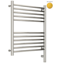 Полотенцесушитель электрический Сунержа Богема 3.0 П11 500x720 мм (прямая перемычка) 1021-5805-6050 R, рапсово-жёлтый - фото 