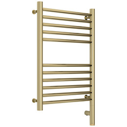 Полотенцесушитель электрический Сунержа Богема 3.0 П11 400x720 мм (прямая перемычка) 020-5805-6040 R, шампань - фото 