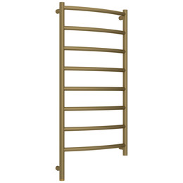 Полотенцесушитель электрический Сунержа Галант 3.1 П8 500x1120 мм 032-6000-1050 L, золото матовое - фото 