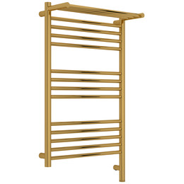 Полотенцесушитель электрический Сунержа Богема 3.1 с полкой П14 500x920 мм 03-6007-8050 R, золото - фото 