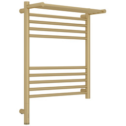 Полотенцесушитель электрический Сунержа Богема 3.1 с полкой П10 500x720 мм 022-6006-6050 L, шампань матовый - фото 