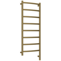 Полотенцесушитель электрический Сунержа Галант 3.1 П8 400x1120 мм 032-6001-1040 R, золото матовое - фото 