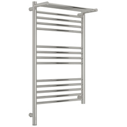 Полотенцесушитель электрический Сунержа Богема 3.1 с полкой П14 500x920 мм 00-6006-8050 L, хром - фото 