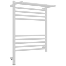 Полотенцесушитель электрический Сунержа Богема 3.1 с полкой П10 500x720 мм 30-6006-6050 L, белый матовый - фото 