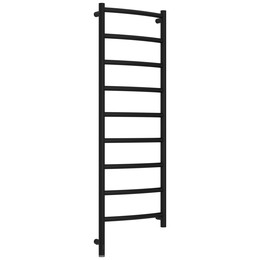 Полотенцесушитель электрический Сунержа Галант 3.1 П9 400x1320 мм 31-6000-1240 L, чёрный матовый - фото 