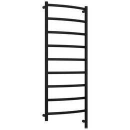 Полотенцесушитель электрический Сунержа Галант 3.1 П9 500x1320 мм 31-6001-1250 R, чёрный матовый - фото 