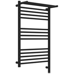 Полотенцесушитель электрический Сунержа Богема 3.1 с полкой П14 500x920 мм 15-6007-8050 R, тёмный титан муар - фото 