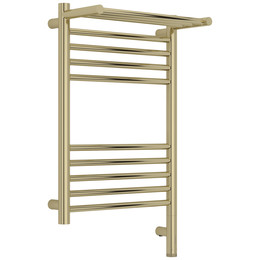 Полотенцесушитель электрический Сунержа Богема 3.1 с полкой П10 400x720 мм 020-6007-6040 R, шампань - фото 