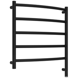 Полотенцесушитель электрический Сунержа Галант 3.1 П5 600x720 мм 31-6001-6060 R, чёрный матовый - фото 