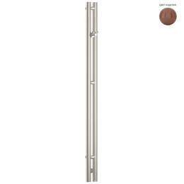 Полотенцесушитель электрический Сунержа Нюанс 3.0 П2 100x1200 мм 8002-5843-1253 R, сигнальный коричневый - фото 