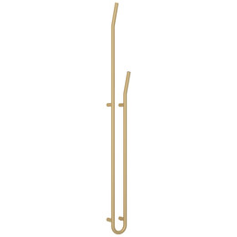 Полотенцесушитель электрический Сунержа Локон П2 100x1600 мм 022-0887-1612 R, шампань матовый - фото 