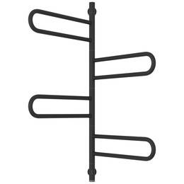 Полотенцесушитель электрический Сунержа Парео 4.0 П8 550x980 мм 15-0823-0978, тёмный титан муар - фото 