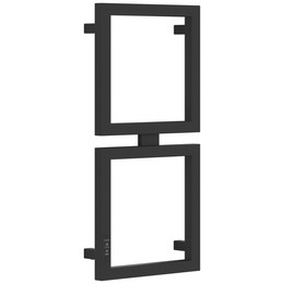 Полотенцесушитель электрический Сунержа Этюд П4 300x690 мм 15-0844-6030 L, тёмный титан муар - фото 