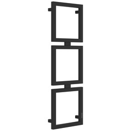 Полотенцесушитель электрический Сунержа Этюд П6 300x1050 мм 31-0845-1030 R, чёрный матовый - фото 