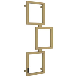 Полотенцесушитель электрический Сунержа Этюд П6 300x1050 мм 32-0846-1050 L, золотой шёлк - фото 