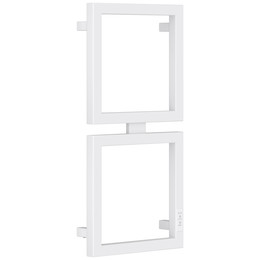 Полотенцесушитель электрический Сунержа Этюд П4 300x690 мм 30-0845-6030 R, белый матовый - фото 