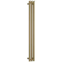 Полотенцесушитель электрический Сунержа Терция 4.0 П3 100x1200 мм 32-0884-1206 L, золотой шёлк - фото 