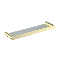 Стеклянная полка Timo Saona 13072/17, цвет золото матовое - фото 