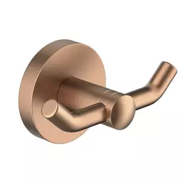 Двойной крючок Timo Saona 13012/19, цвет розовое золото - фото 