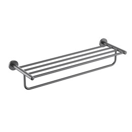 Полка для полотенец Timo Saona 13058/18, цвет чёрное золото - фото 