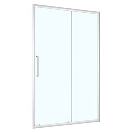 Душевая дверь Loranto 130 см CS-AB03C-130, хром/прозрачное - фото 