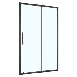 Душевая дверь Loranto 140 см CS-AB03B-140, чёрный матовый/прозрачное - фото 