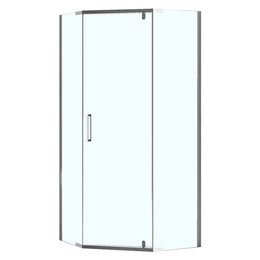 Душевое ограждение Loranto Neo 90x90 см CS-22108-90 (стекло 8 мм) серебро/прозрачное - фото 