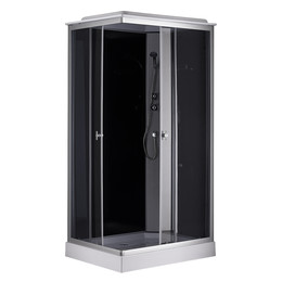 Душевая кабина Loranto 100х80 см CS-5180-13R G, сатин/матовое - фото 