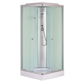 Душевая кабина Loranto 100х100 см CS-6411F, 100*100*215, сатин/матовое - фото 