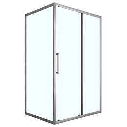 Душевое ограждение Loranto 120x80 см CS-AB02GG-128, серый матовый/прозрачное - фото 